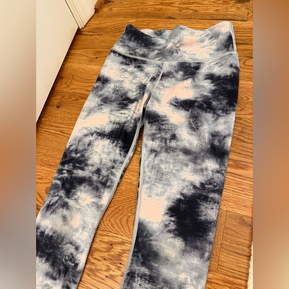 Athleta Elation 7/8 Ice Dye Orchid Pink Tight Size Small Tall - Picture 5 of 10